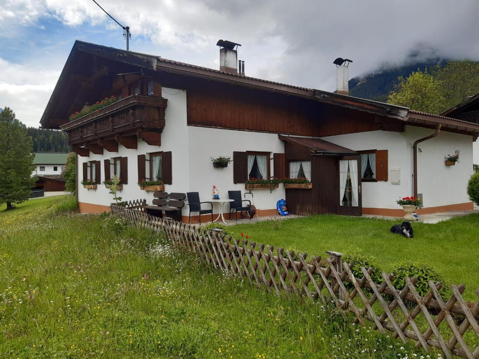 Ferienhaus Muchhof Leutasch Esterno foto